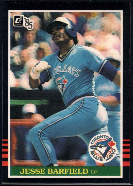 1985 Donruss #195 Jesse Barfield VG Toronto Blue Jays 