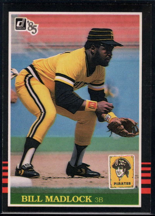 1985 Donruss #200 Bill Madlock VG Pittsburgh Pirates 