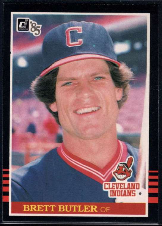1985 Donruss #216 Brett Butler VG Cleveland Indians 