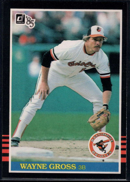 1985 Donruss #228 Wayne Gross VG Baltimore Orioles 