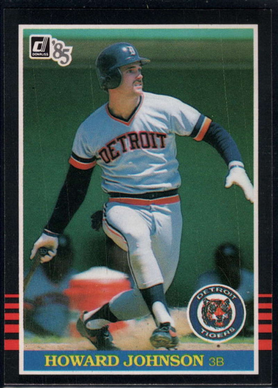 1985 Donruss #247 Howard Johnson VG Detroit Tigers 