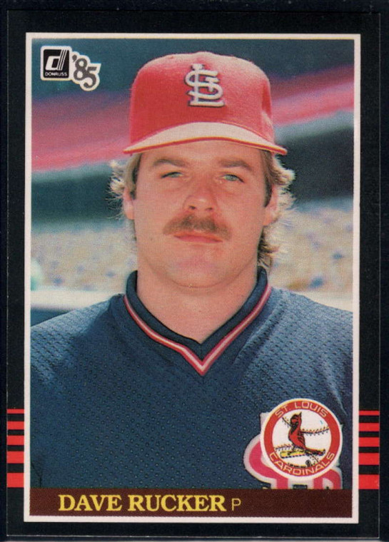 1985 Donruss #260 Dave Rucker VG St. Louis Cardinals 