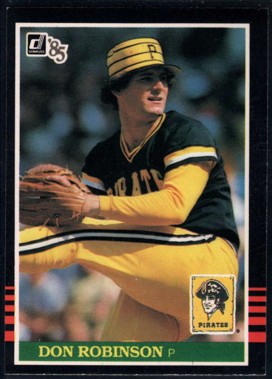 1985 Donruss #264 Don Robinson VG Pittsburgh Pirates 