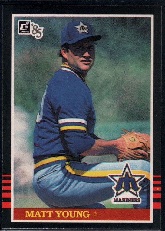 1985 Donruss #267 Matt Young VG Seattle Mariners 