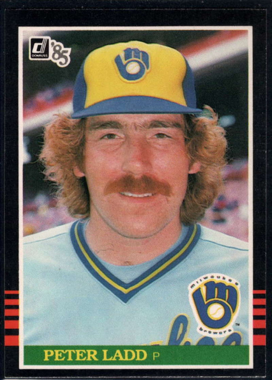 1985 Donruss #271 Pete Ladd VG Milwaukee Brewers 