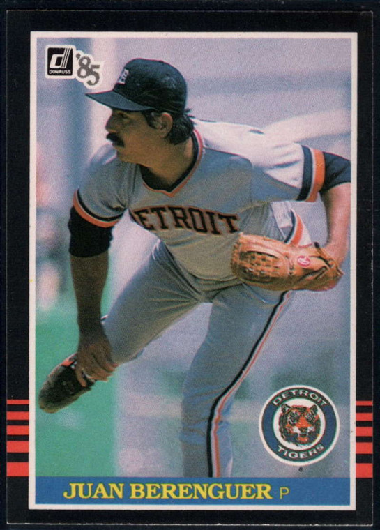 1985 Donruss #272 Juan Berenguer VG Detroit Tigers 