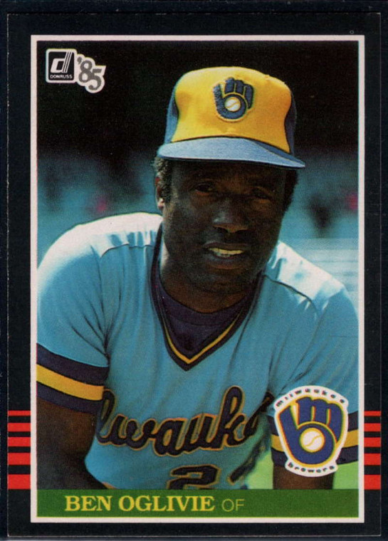 1985 Donruss #333 Ben Oglivie VG Milwaukee Brewers 