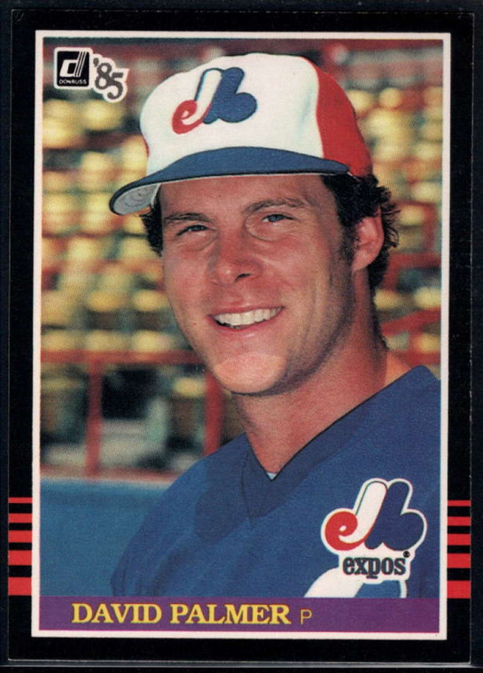 1985 Donruss #341 David Palmer VG Montreal Expos 