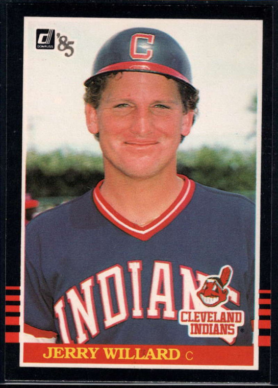 1985 Donruss #346 Jerry Willard VG Cleveland Indians 