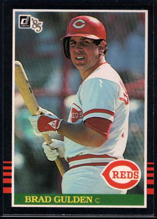 1985 Donruss #365 Brad Gulden VG Cincinnati Reds 