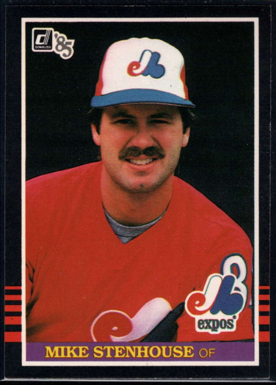 1985 Donruss #376 Mike Stenhouse VG Montreal Expos 