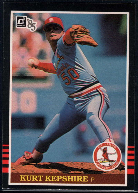 1985 Donruss #382 Kurt Kepshire VG RC Rookie St. Louis Cardinals 