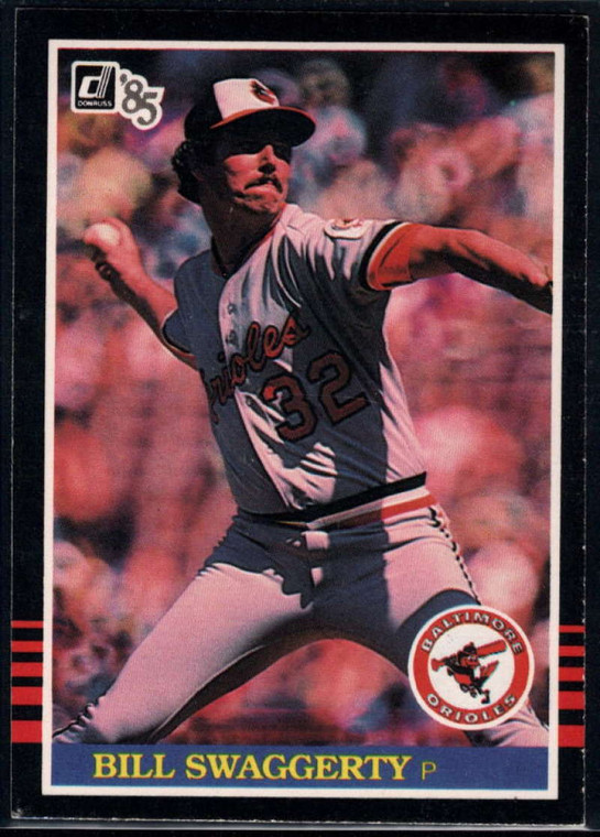 1985 Donruss #392 Bill Swaggerty VG Baltimore Orioles 