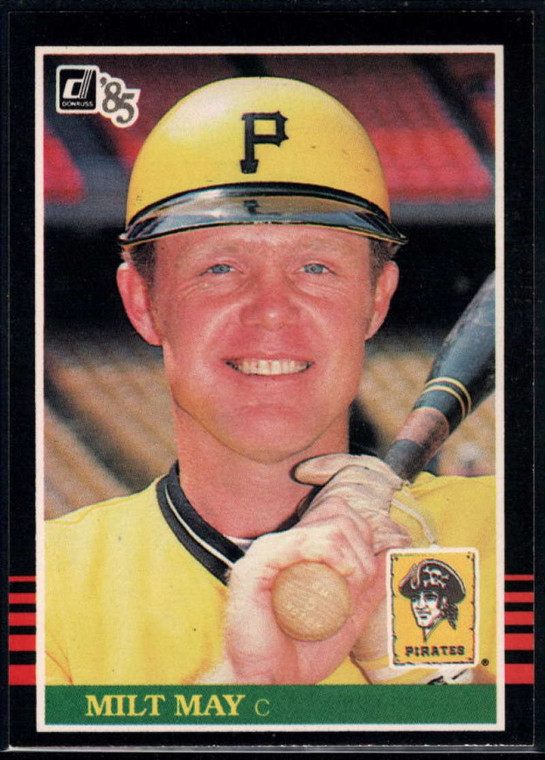 1985 Donruss #410 Milt May VG Pittsburgh Pirates 