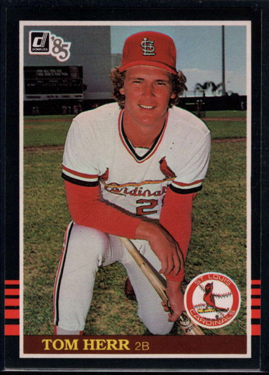 1985 Donruss #425 Tom Herr VG St. Louis Cardinals 