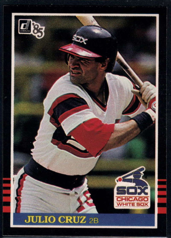 1985 Donruss #452 Julio Cruz VG Chicago White Sox 