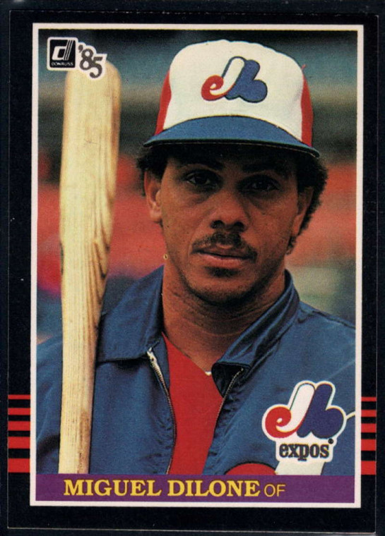 1985 Donruss #453 Miguel Dilone VG Montreal Expos 