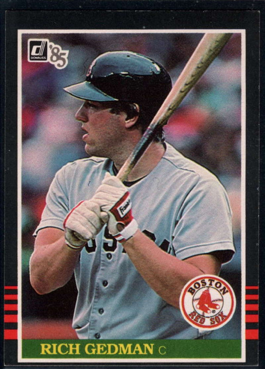 1985 Donruss #457 Rich Gedman VG Boston Red Sox 