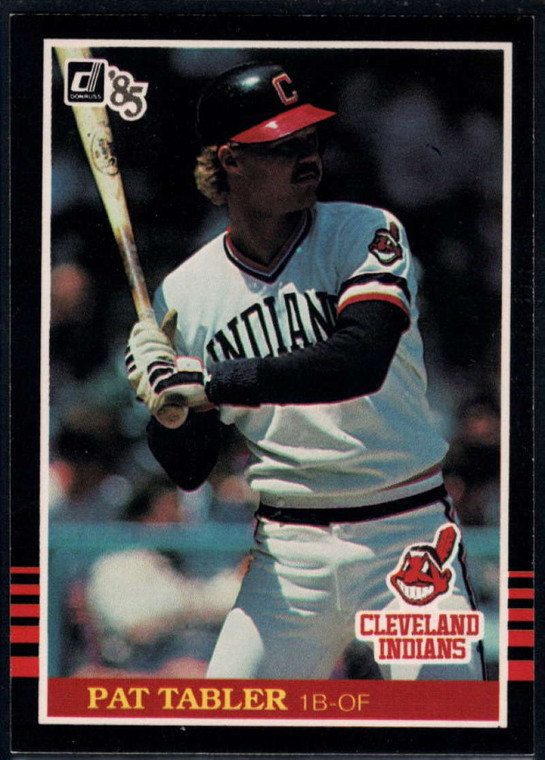 1985 Donruss #460 Pat Tabler VG Cleveland Indians 
