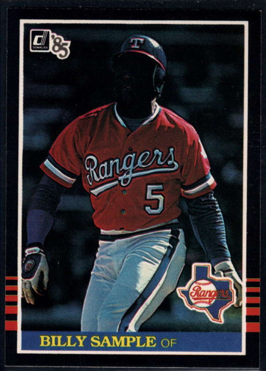 1985 Donruss #464 Billy Sample VG Texas Rangers 