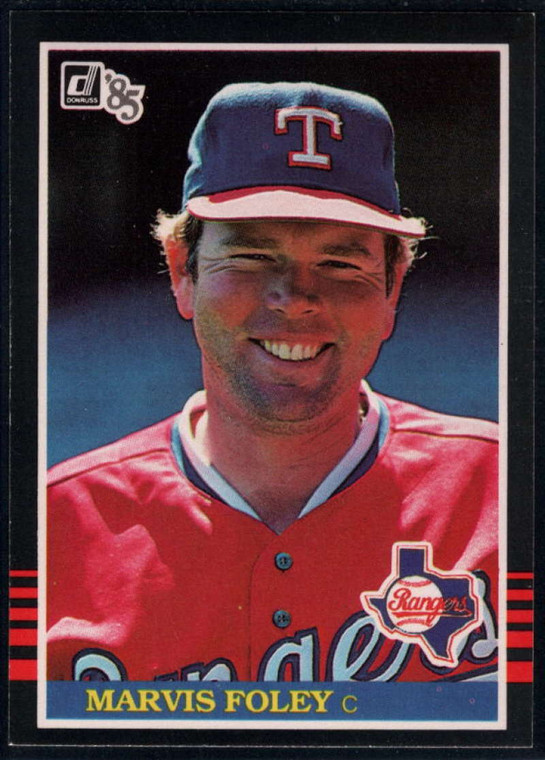 1985 Donruss #500 Marv Foley VG Texas Rangers 