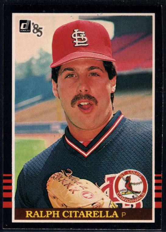 1985 Donruss #504 Ralph Citarella VG RC Rookie St. Louis Cardinals 