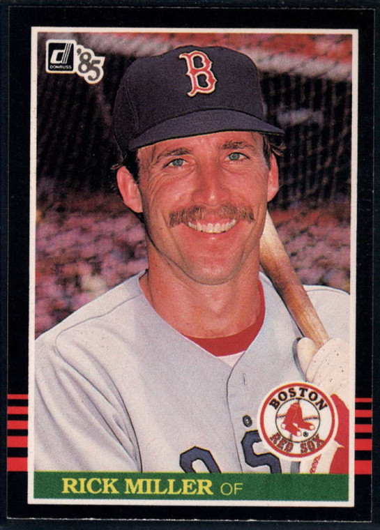 1985 Donruss #517 Rick Miller VG Boston Red Sox 