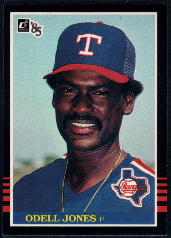 1985 Donruss #525 Odell Jones VG Texas Rangers 
