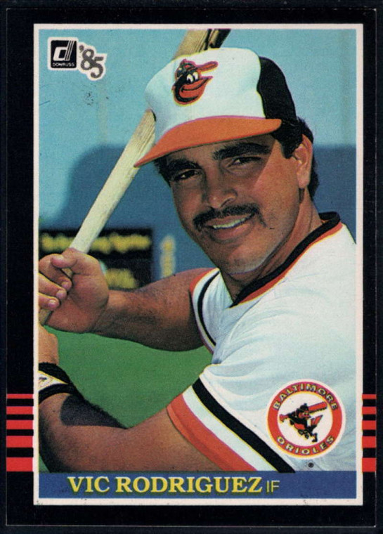 1985 Donruss #535 Vic Rodriguez VG Baltimore Orioles 