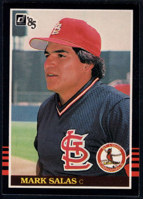 1985 Donruss #547 Mark Salas VG St. Louis Cardinals 