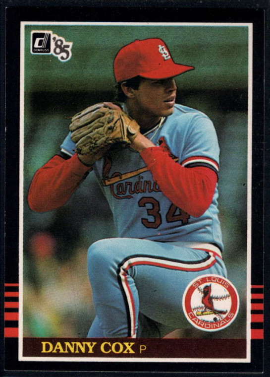 1985 Donruss #571 Danny Cox VG St. Louis Cardinals 