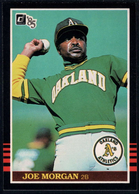 1985 Donruss #584 Joe Morgan VG Oakland Athletics 