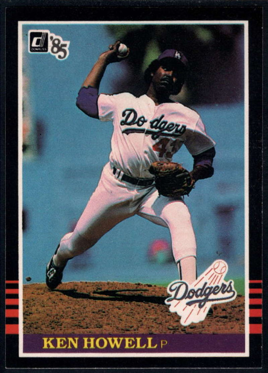 1985 Donruss #592 Ken Howell VG RC Rookie Los Angeles Dodgers 