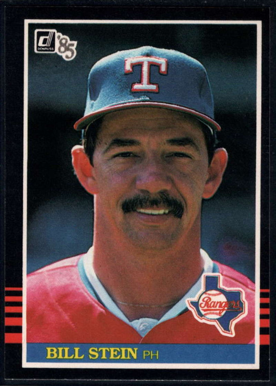1985 Donruss #621 Bill Stein VG Texas Rangers 