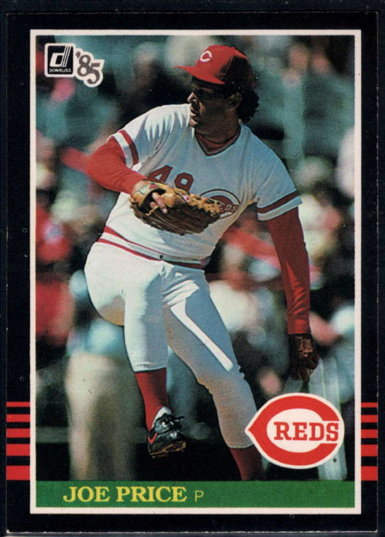 1985 Donruss #627 Joe Price VG Cincinnati Reds 