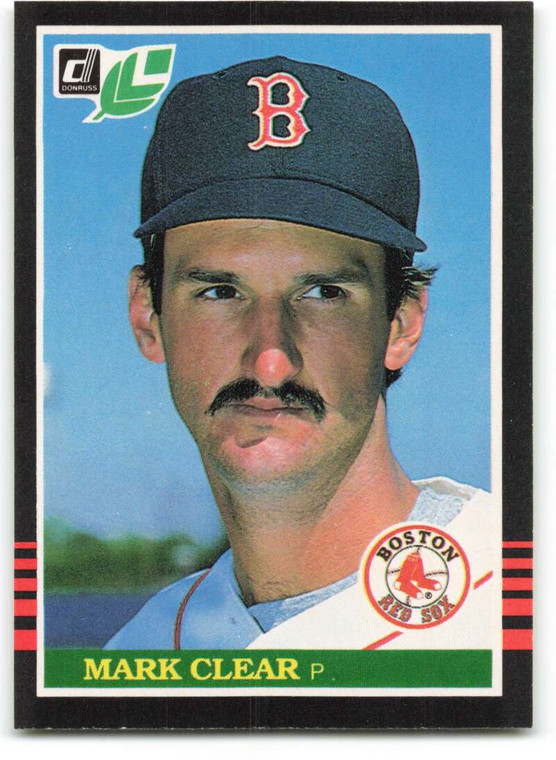 1985 Donruss/Leaf #32 Mark Clear VG Boston Red Sox 