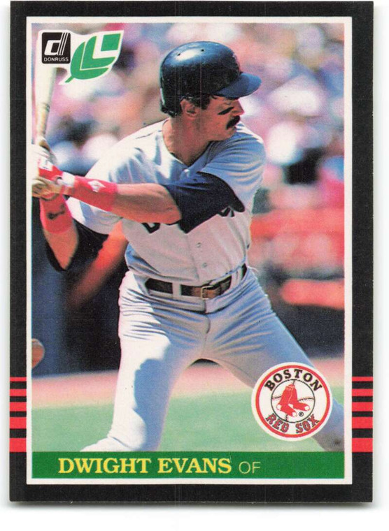 1985 Donruss/Leaf #150 Dwight Evans VG Boston Red Sox 