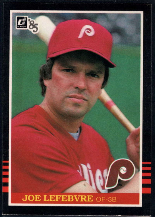 1985 Donruss #285 Joe Lefebvre VG Philadelphia Phillies 