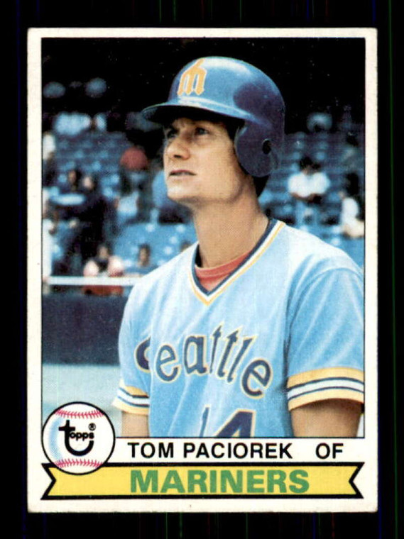 1979 Topps #141 Tom Paciorek VG Seattle Mariners 