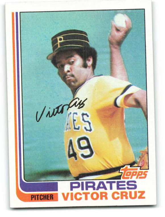 1982 Topps #263 Victor Cruz VG Pittsburgh Pirates 