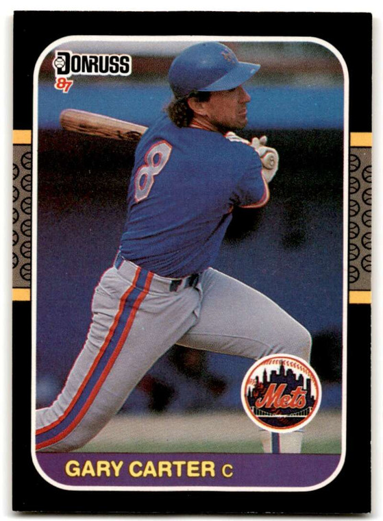 1987 Donruss #69 Gary Carter VG New York Mets 