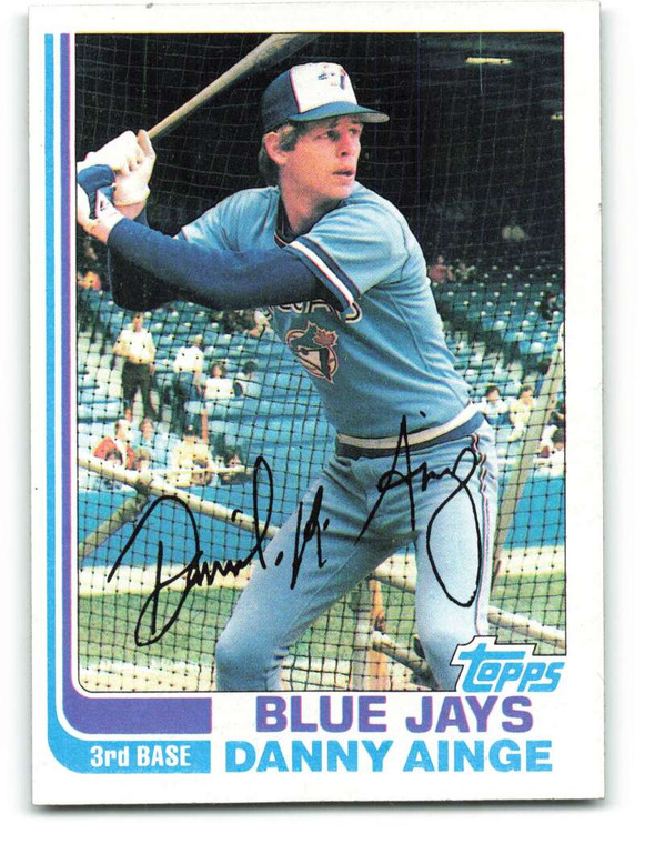 1982 Topps #125 Danny Ainge VG Toronto Blue Jays 