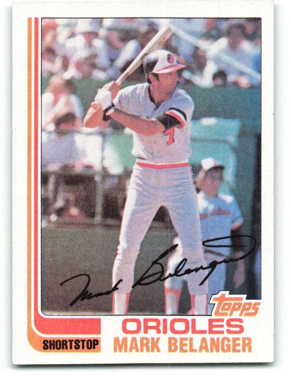 1982 Topps #776 Mark Belanger VG Baltimore Orioles 