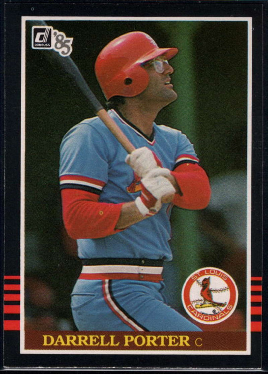 1985 Donruss #353 Darrell Porter VG St. Louis Cardinals 