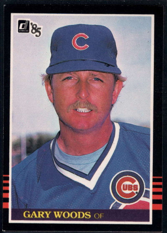 1985 Donruss #555 Gary Woods VG Chicago Cubs 