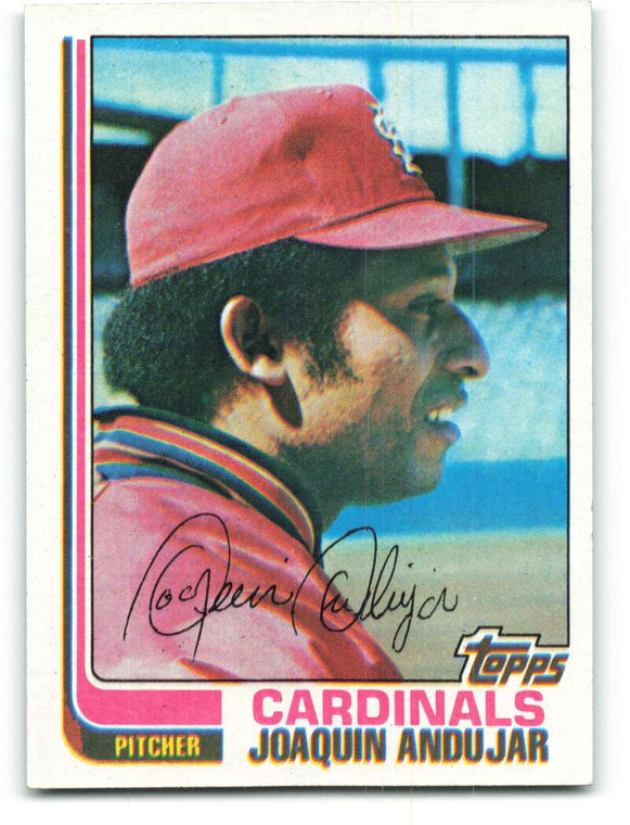 1982 Topps #533 Joaquin Andujar VG St. Louis Cardinals 