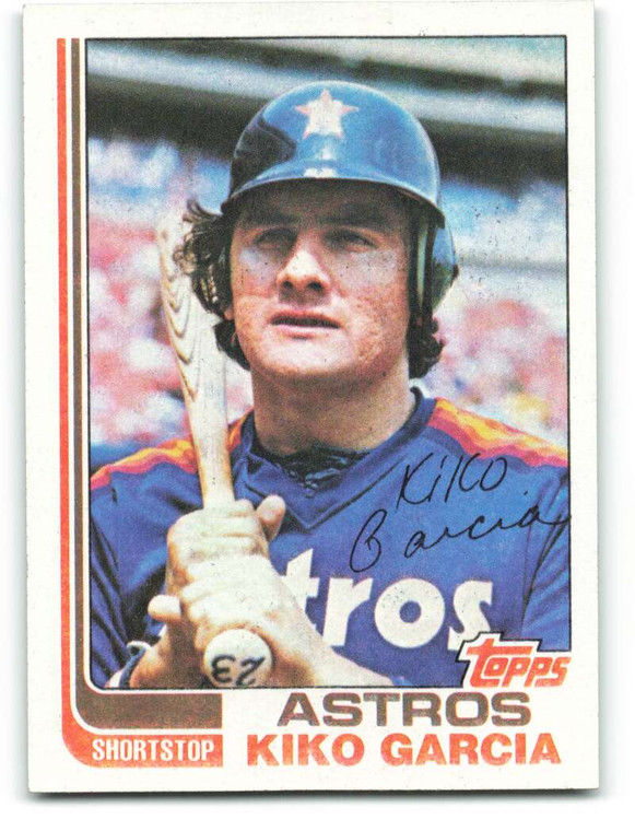 1982 Topps #377 Kiko Garcia VG Houston Astros 
