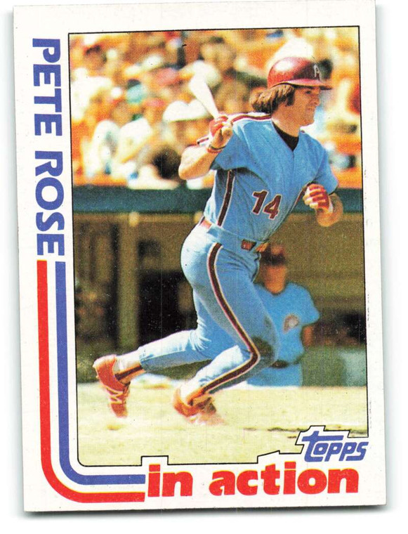 1982 Topps #781 Pete Rose IA VG Philadelphia Phillies 