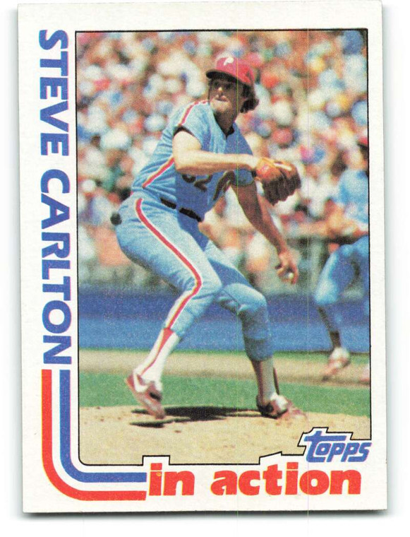 1982 Topps #481 Steve Carlton IA VG Philadelphia Phillies 