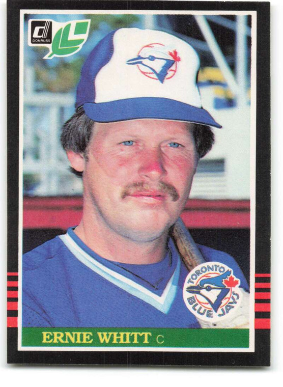 1985 Donruss/Leaf #181 Ernie Whitt VG Toronto Blue Jays 